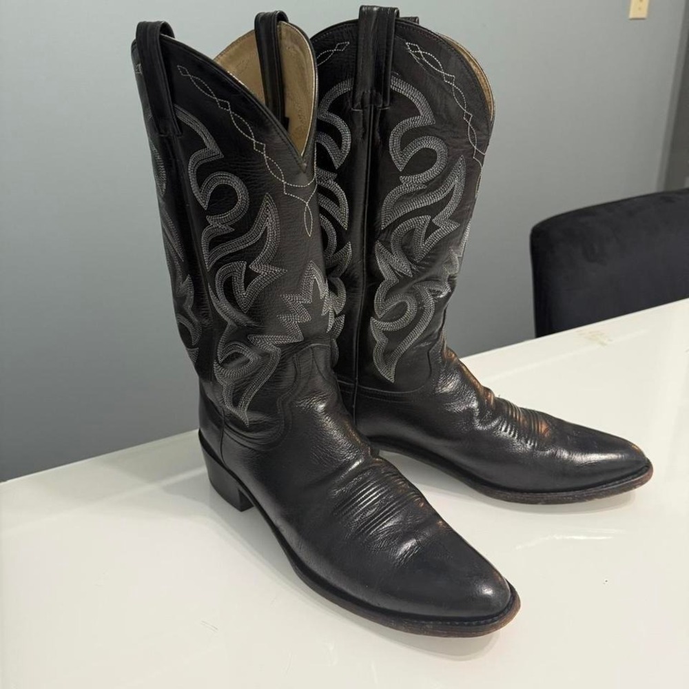 Dan Post Black Cowboy Boots – DP2110 – Men's 11B